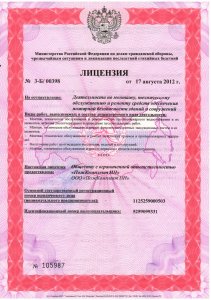 Лицензия 1